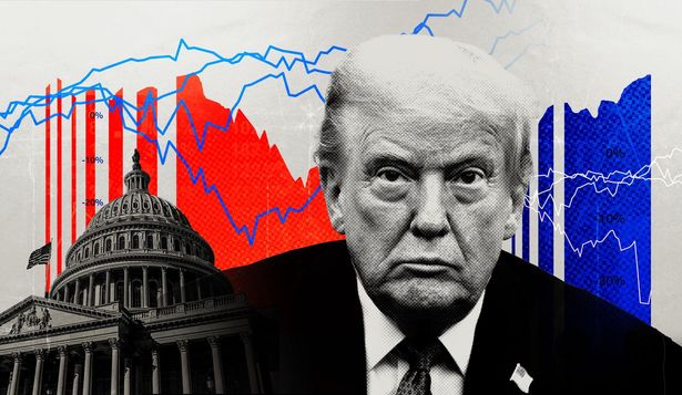 El gráfico que muestra la baja aprobación de Trump en sus primeros 100 días de gobierno