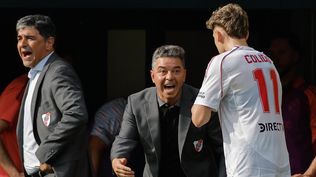 Marcelo Gallardo volvió a dirigir a River Plate en la Bombonera