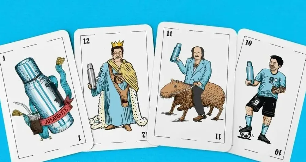 Con Jaime Roos arriba de un carpincho, el colorado de Omar y la reina Natalia Oreiro: así es el mazo yoruga