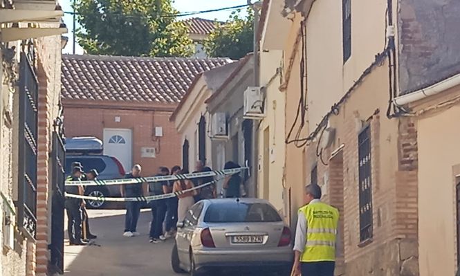 Una escena del lugar del crimen.