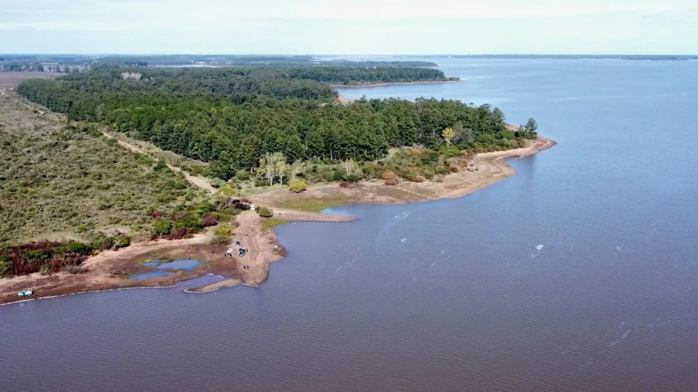 El puerto de barcazas se construirá en la desembocadura del arroyo Itapebí en el Río Uruguay