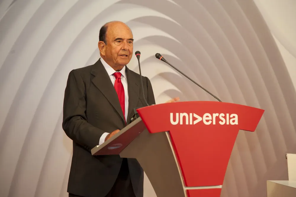Emilio Botín, presidente de Universia