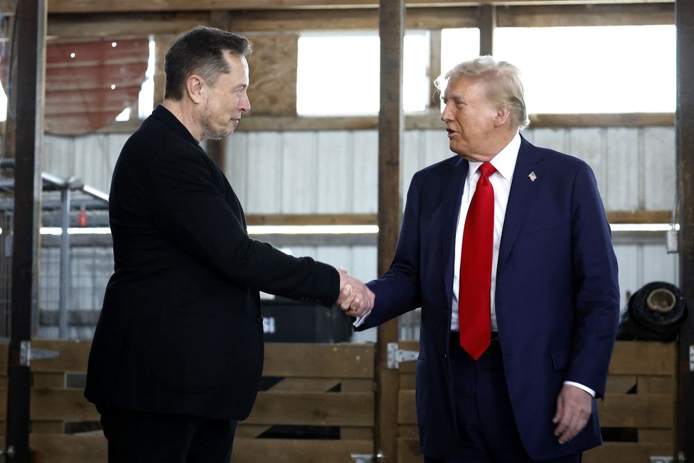 Elon Musk con Trump en Butler 2 - AFP.jpg