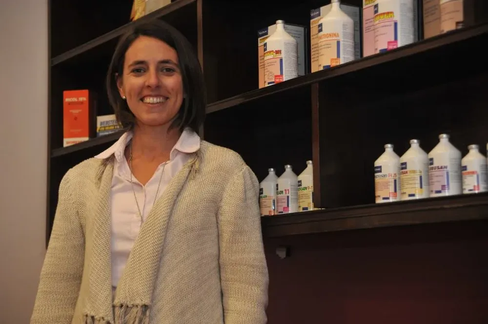 La doctora Adriana Drocco, directora técnica de Virbac Santa Elena