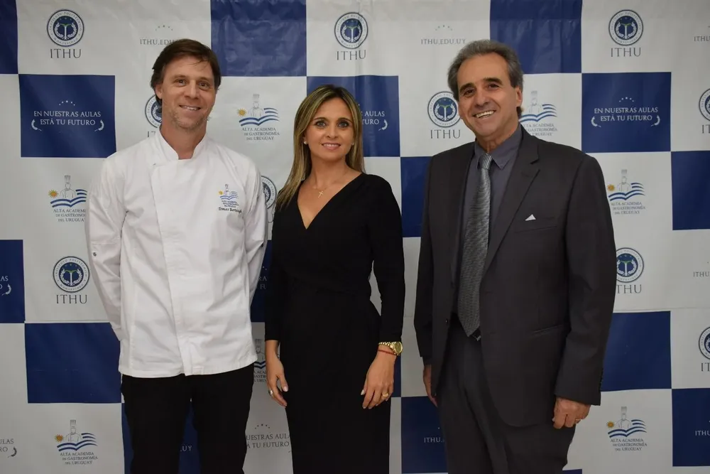 Tomás Bartesaghi, Mariana Dárdano y Remo Monzeglio