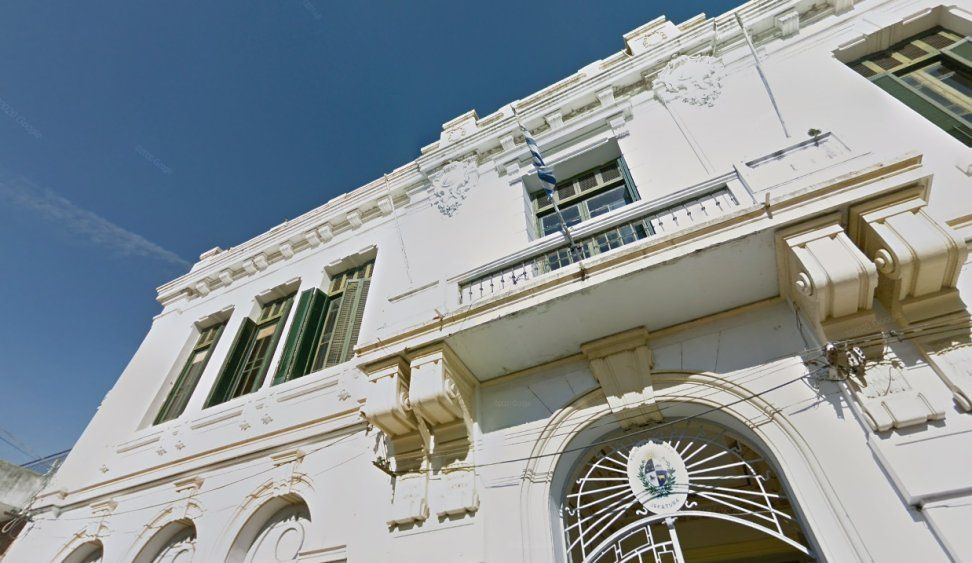 Fachada de la Jefatura de Soriano