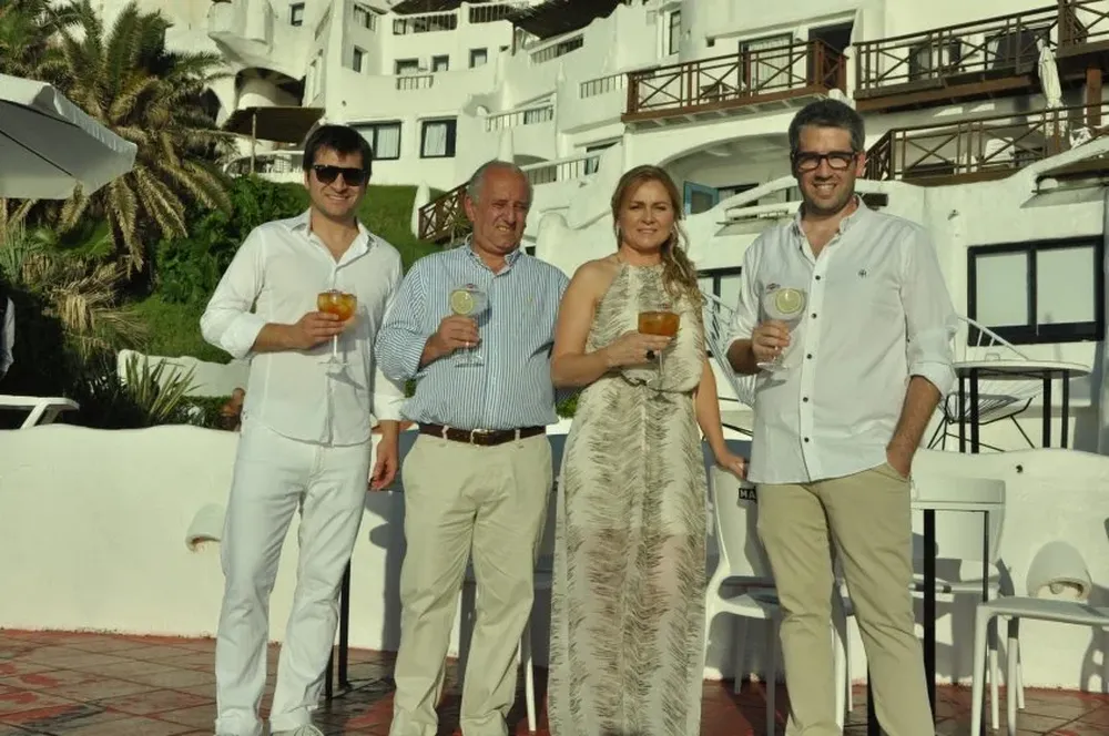 Cesar Rostan, Eduardo Patarino, Mariana Hernandez y Matías Mirabal