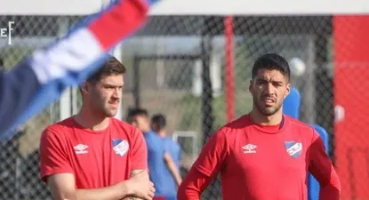Santiago Marcel y Luis Suárez