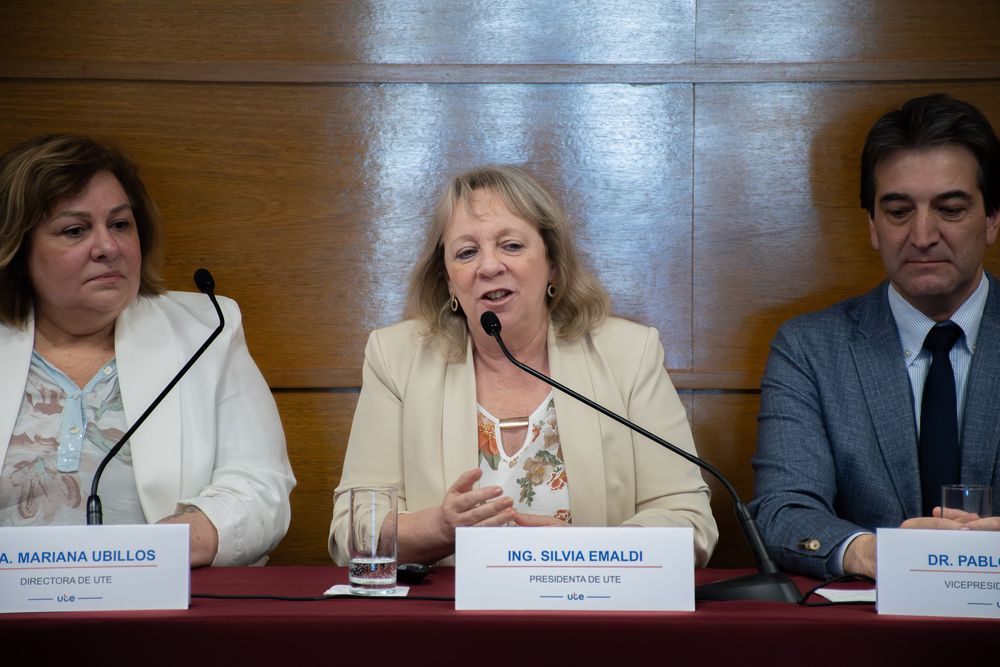 Silvia Emaldi, presidenta de UTE
