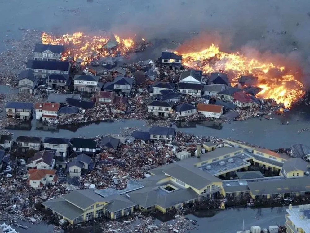 Ciudad de Natori, al norte de Japón