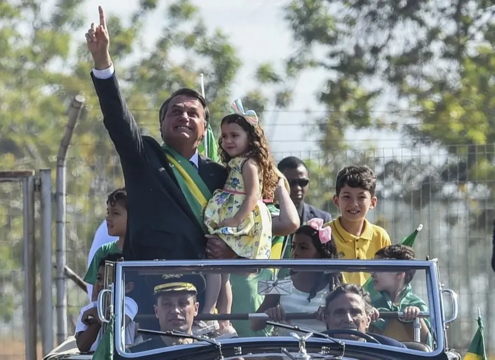Jair Bolsonaro en Brasilia