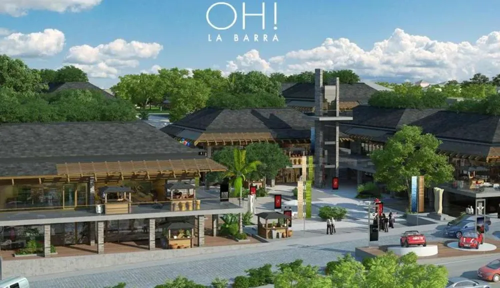 Uno de los renders del centro comercial