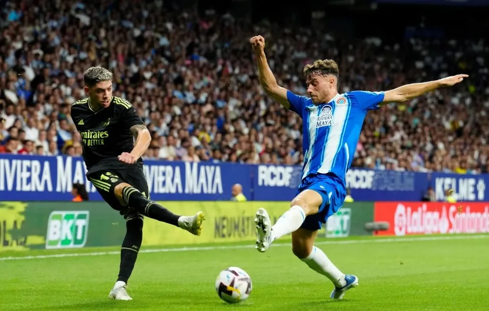 Federico Valverde en Real Madrid ante Espanyol