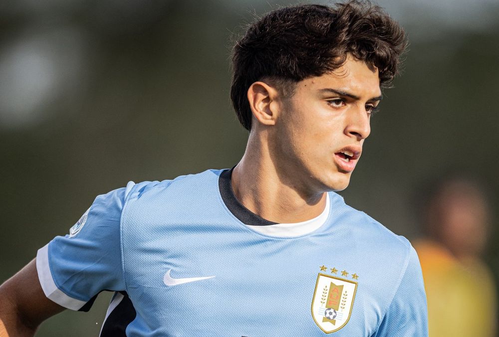 Lautaro Muñiz fue titular ante Colombia