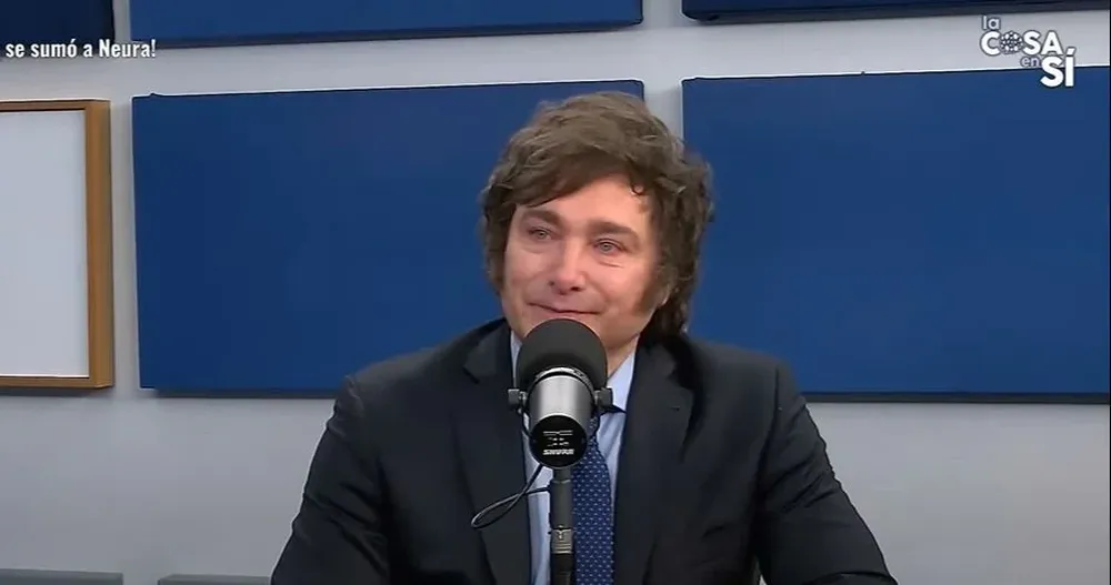 Javier Milei, candidato a presidente de La Liberta Avanza