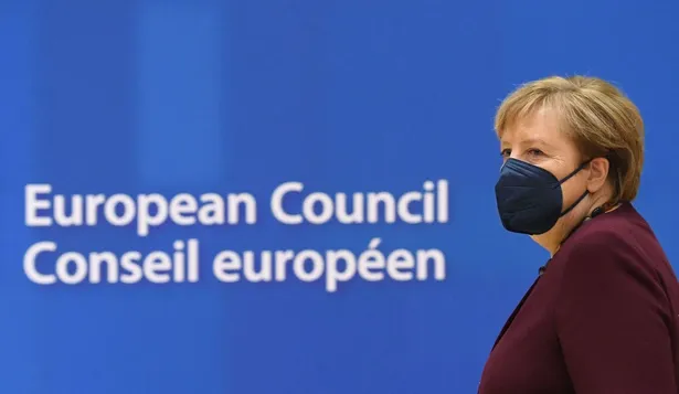Angela Merkel durante su última cumbre europea