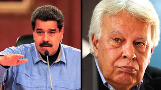 Nicolás Maduro y Felipe González