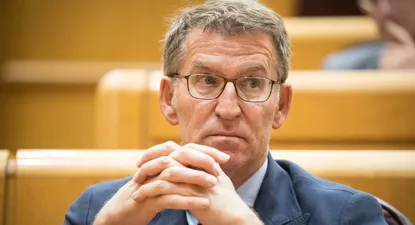 El líder del PP, Alberto Núñez Feijóo.
