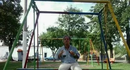Senador Sergio Abreu, en Tomás Gomensoro de campaña