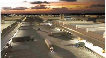 Render del Parque Agroalimentario