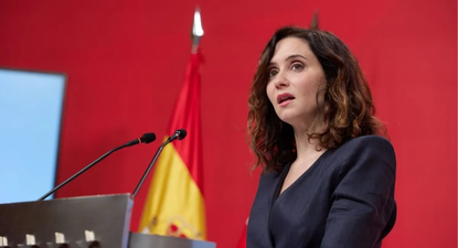 La presidenta de la Comunidad de Madrdi, Isabel Díaz Ayuso.