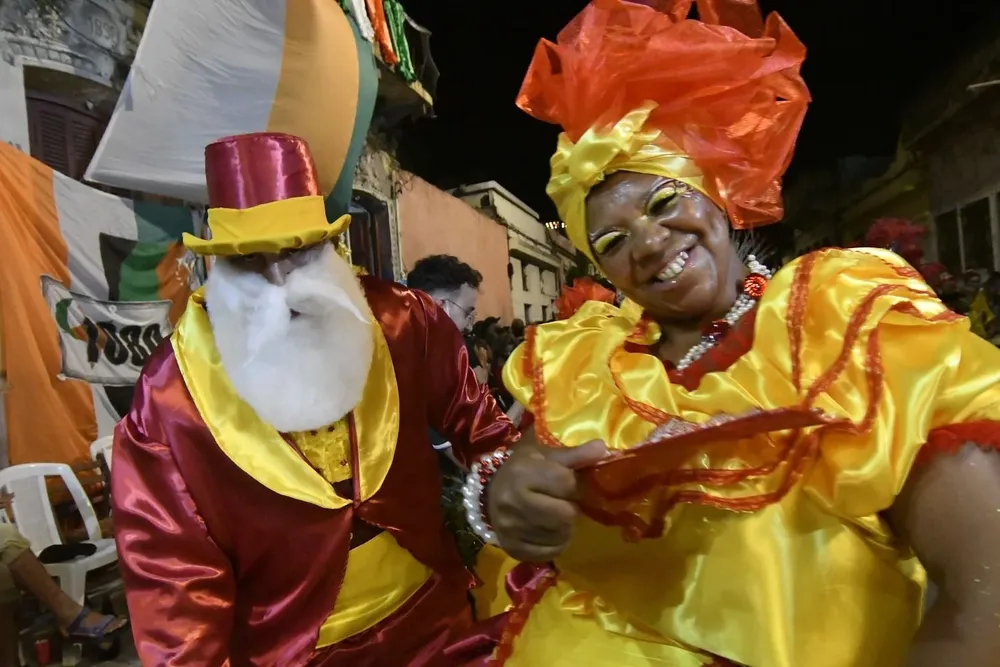 Comparsa Cenceribó en 2022.