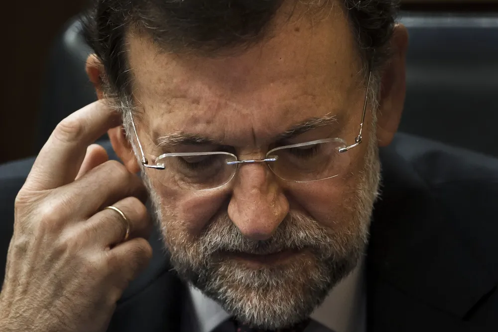 El presidente del gobierno español, Mariano Rajoy