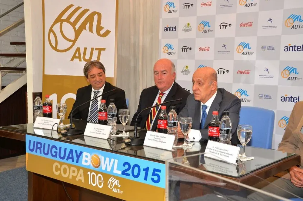 Fernando Cáceres, Ruben Marturet y Julio César Maglione