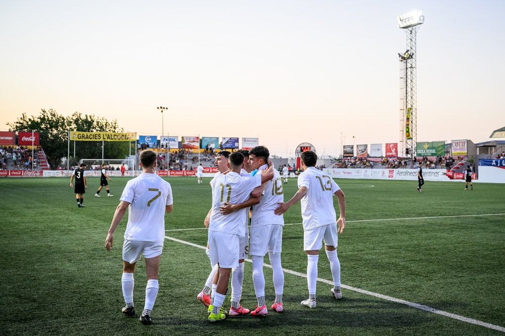 La selección de Uruguay sub 20 en el Torneo Cotif L’Alcudia