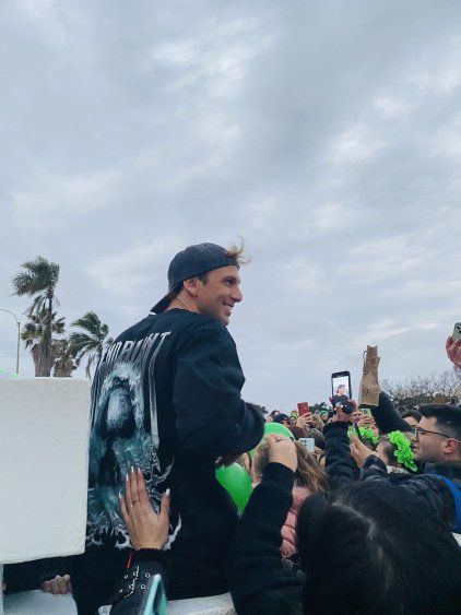 Bautista Mascia en el Kibón