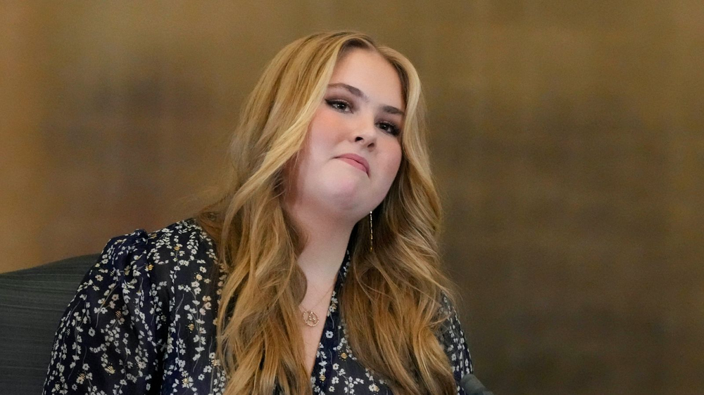 La princesa Amalia, futura reina de los Países Bajos.