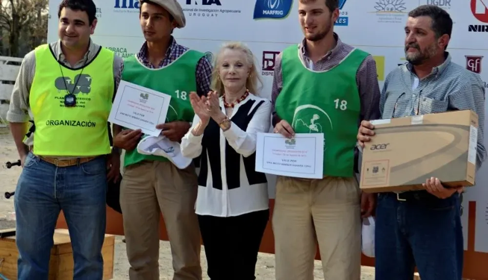 La premiación de los ganadores