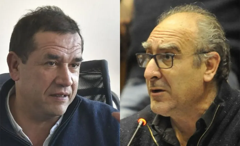 Sebastián Da Silva y Gustavo Olmos. Archivo