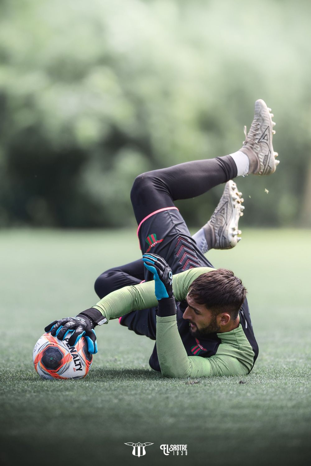 Bruno Antúnez, golero de Boston River