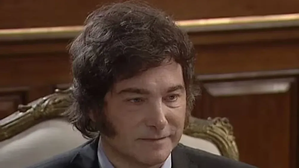 El presidente Javier Milei