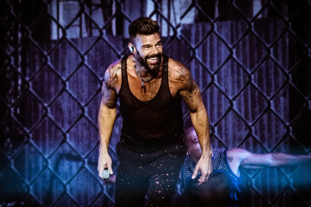 El último show del ex Menudo en Uruguay, en marzo de 2020 en el Antel Arena