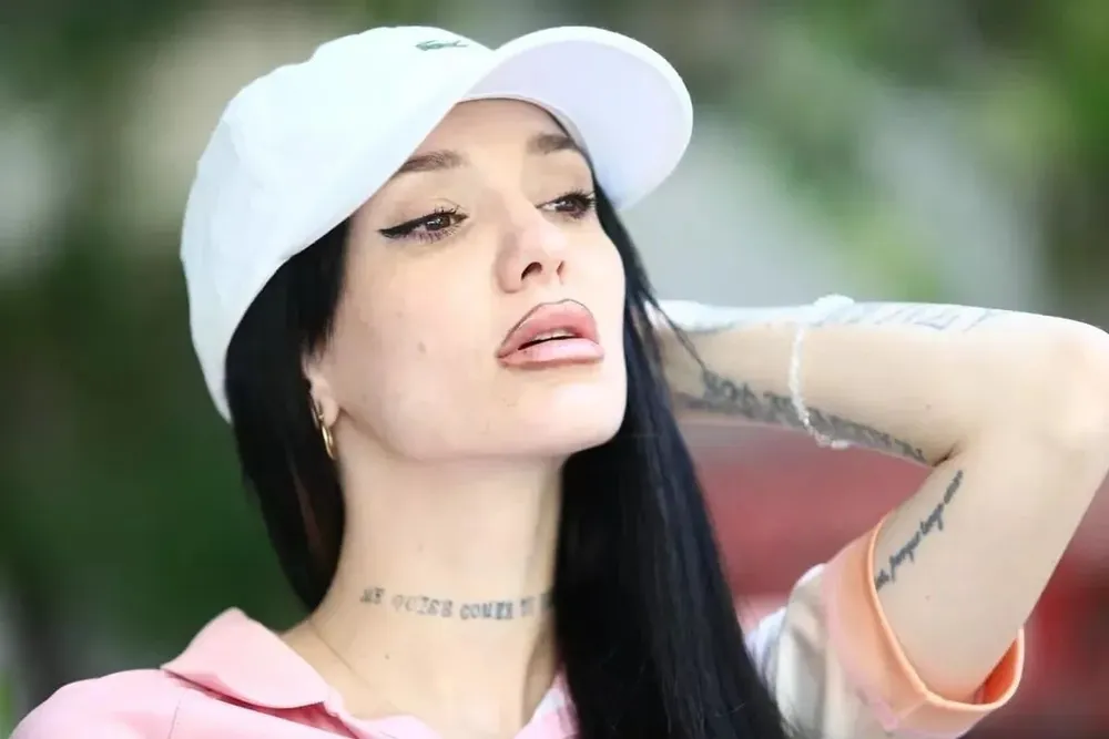 La Joaqui, de vacaciones en un paraíso