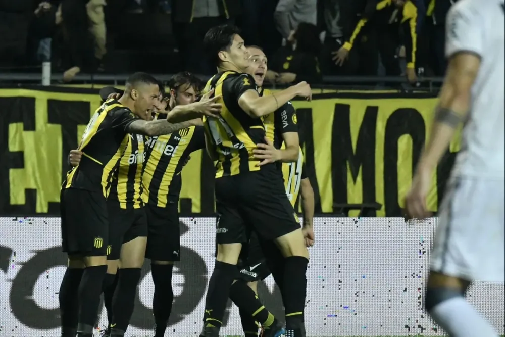 El festejo de Peñarol