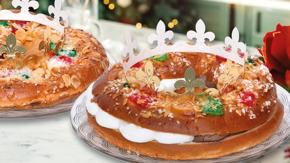 El clasico roscón de Reyes que se come en toda España.