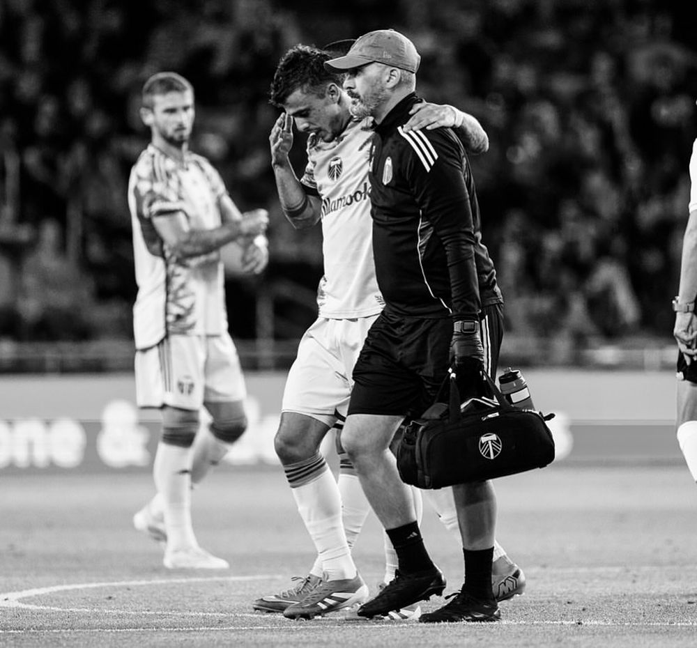 Felipe Carballo sufrió una durísima lesión en la MLS de Estados Unidos