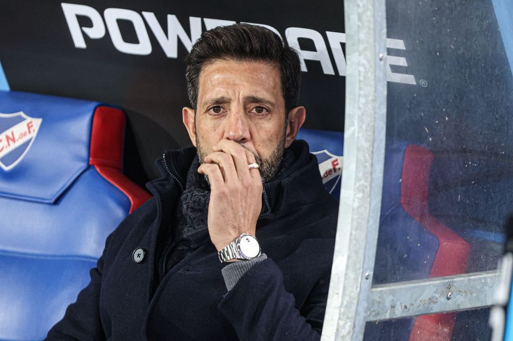 Jorge Bava, entrenador de Nacional