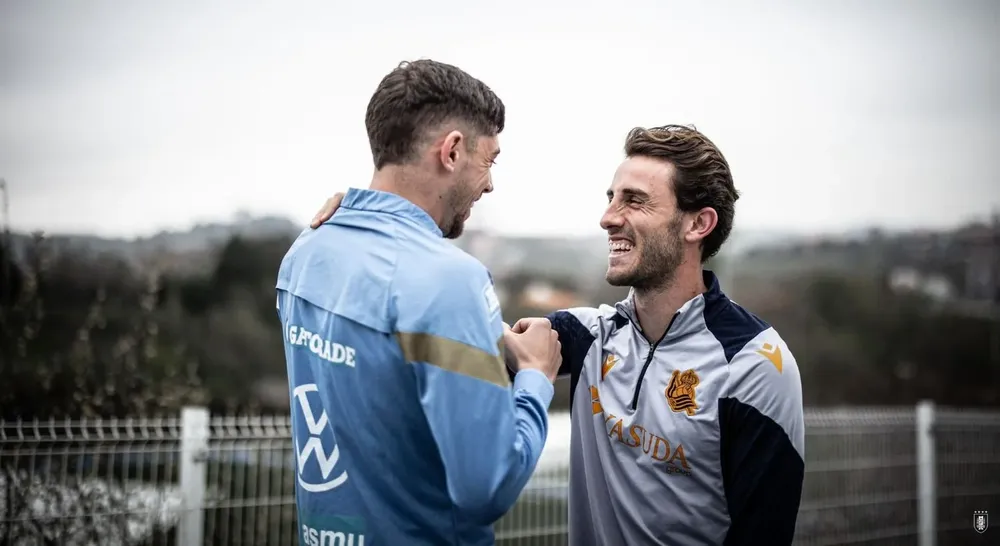 Federico Valverde y Luis Odriozola