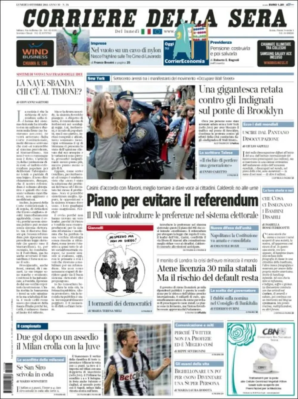 Corriere della Sera, Italia.