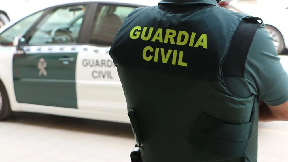 Operativo antiterrorista de la Guardia Civil.