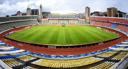 El Estadio Hernando Siles de La Paz, Bolivia