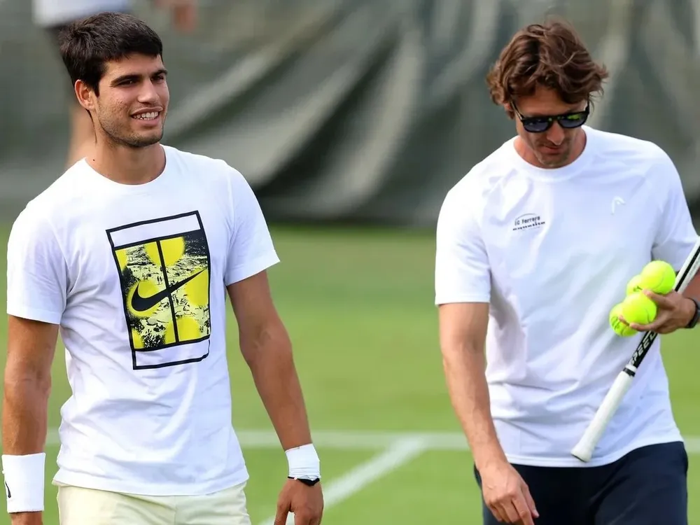 Alcaraz pierde a su entrenador.