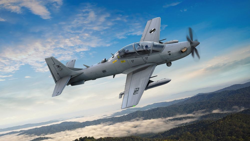 Los A-29 Super Tucano que compró Uruguay a Embraer
