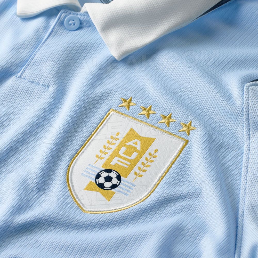 Fotos de las nuevas camisetas de Uruguay para el Mundial 2026