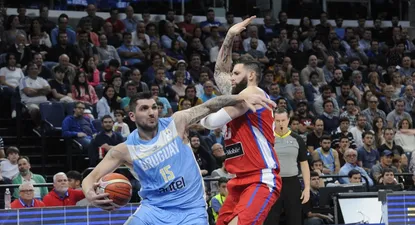 bayern munich y un equipo de la g-league de la nba al antel arena