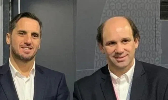Agustín Pichot, vice de World Rugby, y Sebastián Piñeyrúa, presidente de Sudamérica Rugby